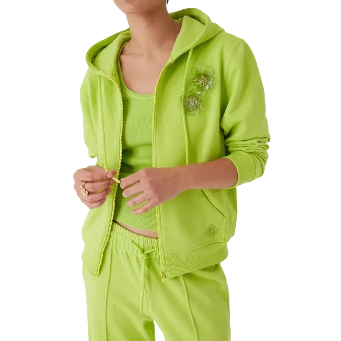 Kapuzenpullover mit Reißverschluss