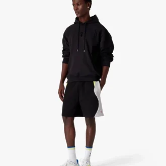 Kapuzenpullover mit Squash-Logo-Flockdruck