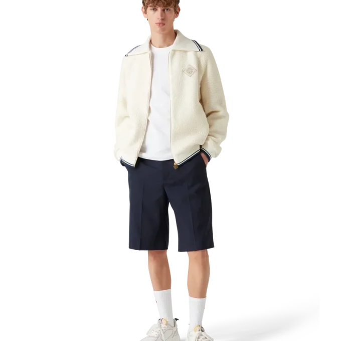 Kaschmir-Pullover mit Reißverschluss Kaschmir-Pullover mit Reißverschluss