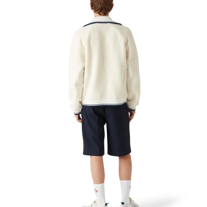 Kaschmir-Pullover mit Reißverschluss Kaschmir-Pullover mit Reißverschluss