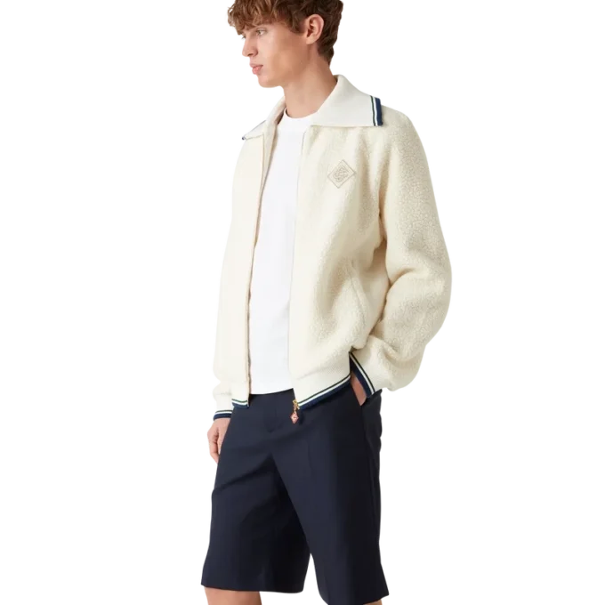 Kaschmir-Pullover mit Reißverschluss Kaschmir-Pullover mit Reißverschluss