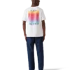 Kurzarm-T-Shirt mit Gradient-Square-Logo Kurzarm-T-Shirt mit Gradient-Square-Logo