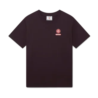 Kurzarm-T-Shirt mit Logo-Patch