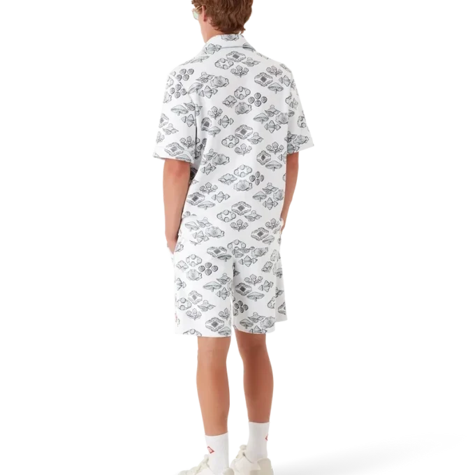 Kurzarmhemd mit Jacquard-Motiv Kurzarmhemd mit Jacquard-Motiv