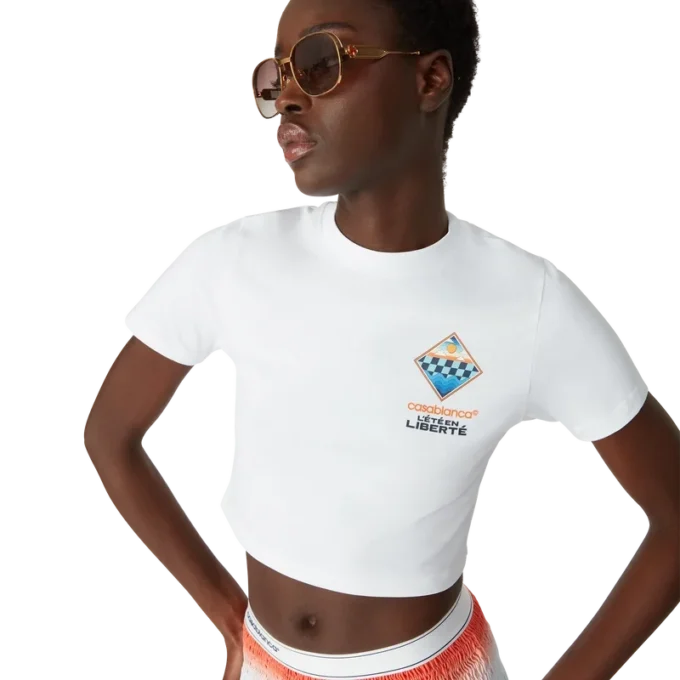 L’ata En Liberta Cropped T-Shirt