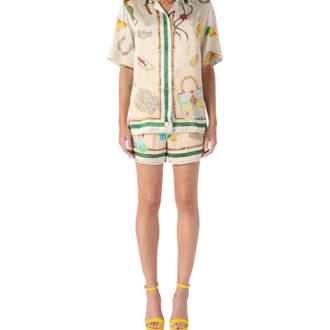 L’ecurie Blanche Seidenhemd