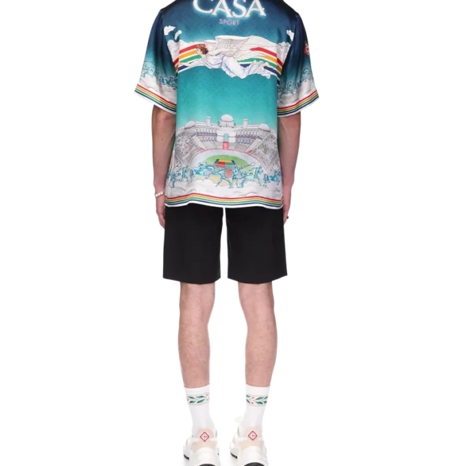 La Daesse Du Stade Seidenhemd La Daesse Du Stade Seidenhemd