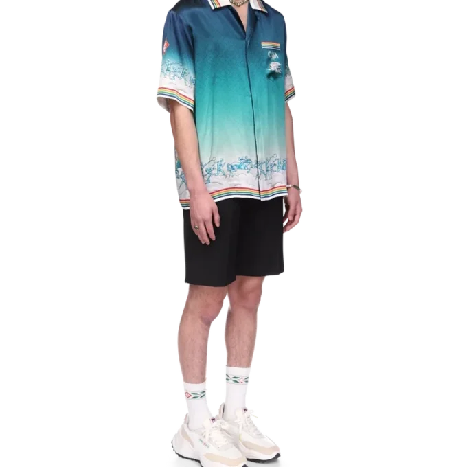 La Daesse Du Stade Seidenhemd La Daesse Du Stade Seidenhemd