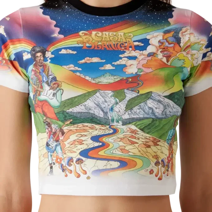 La Musique Cropped T-Shirt