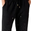La Pramonition Sweathose mit Kristallverzierung