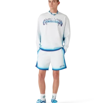 Langarm-T-Shirt „Blue Fade“