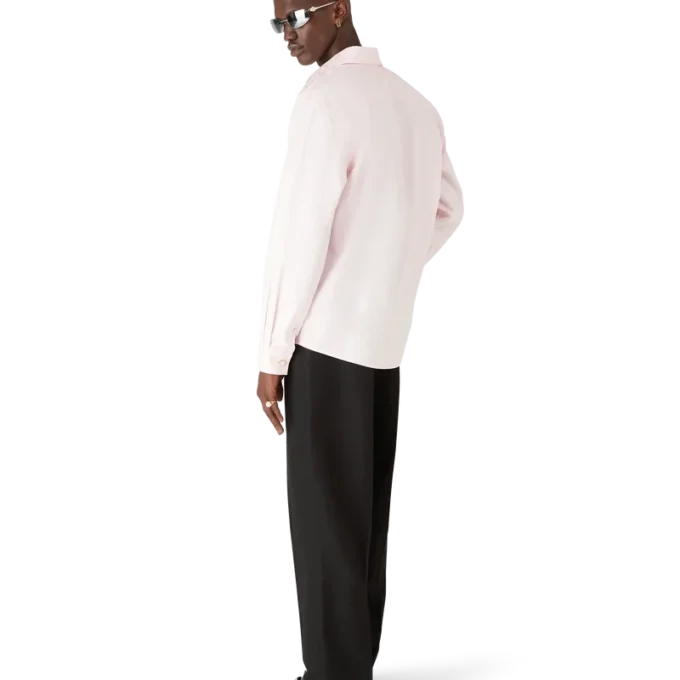 Langarmhemd mit Baumwoll-Monogramm