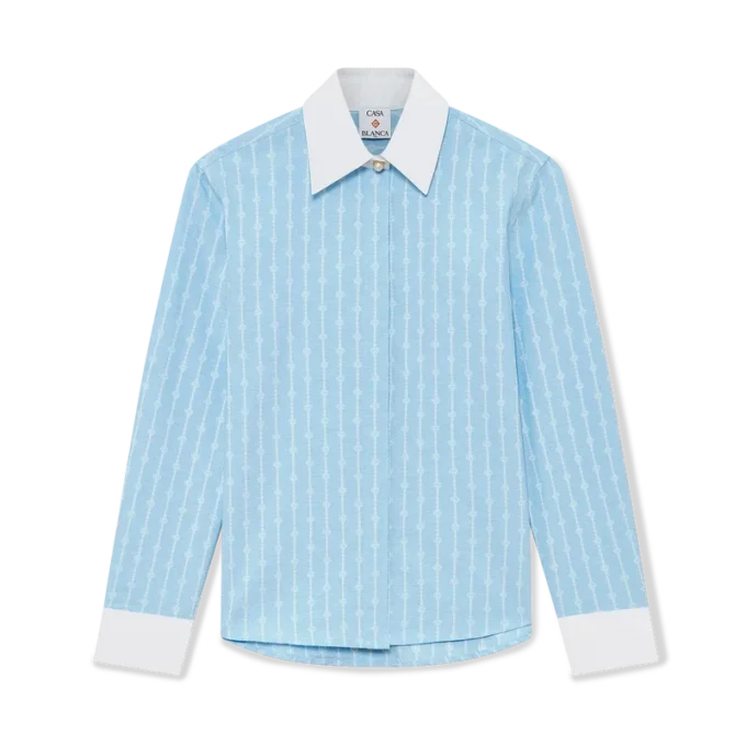 Langärmliges Hemd „Laurel“ mit Nadelstreifen