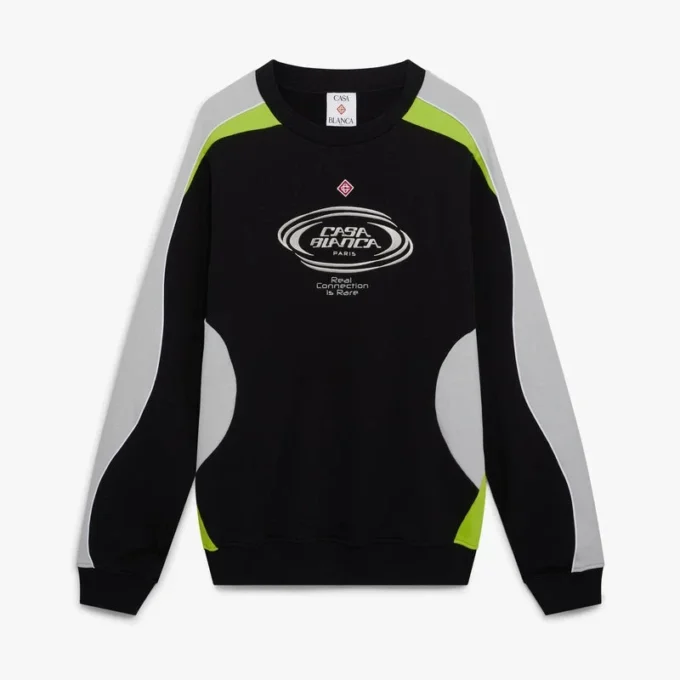 Langärmliges Sweatshirt im Colour-Blocking-Design