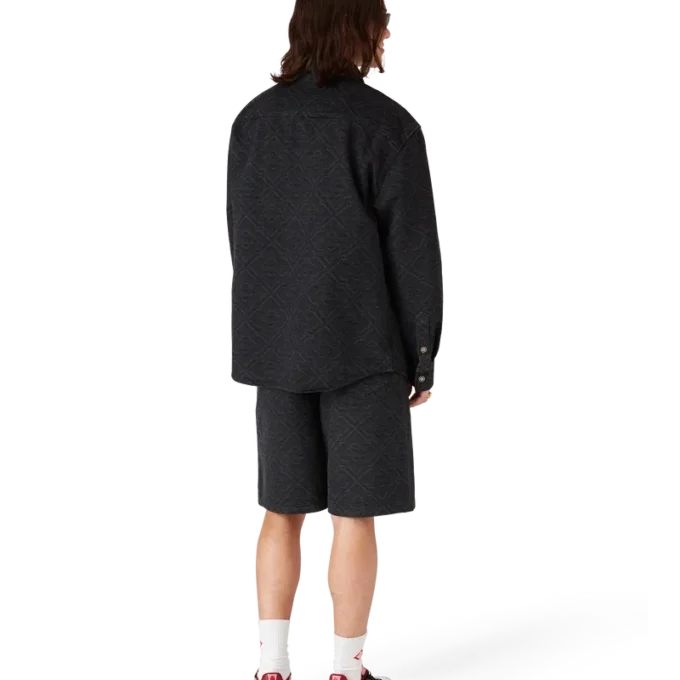 Laser-Monogram-Jeans-Shorts