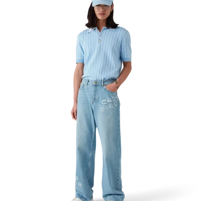 Laurel Stripe Logo Patch Cap