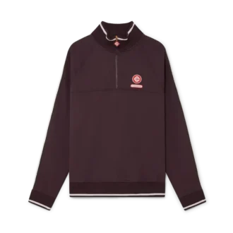 Laurel-Sweatshirt mit Viertelreißverschluss