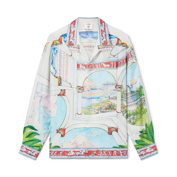 Le Passage Langarm-Seidenhemd Le Passage Langarm-Seidenhemd