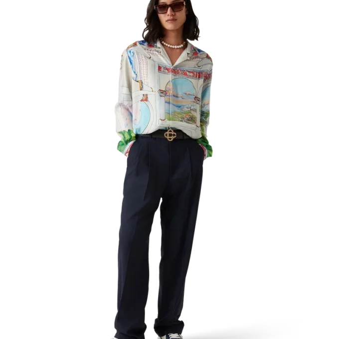 Le Passage Langarm-Seidenhemd Le Passage Langarm-Seidenhemd