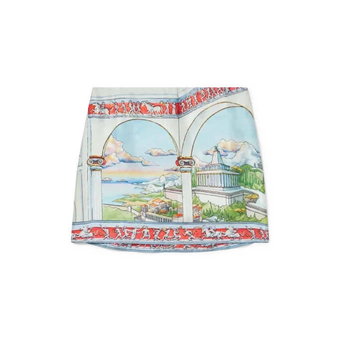 Le Passage Seiden-Minirock