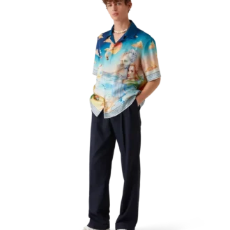 le plongeon kurzarm seidenhemd mit shorts 2 330x330 - Le Plongeon Kurzarm-Seidenhemd mit Shorts