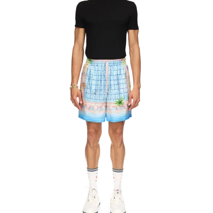 Le Plongeon Seidenshorts