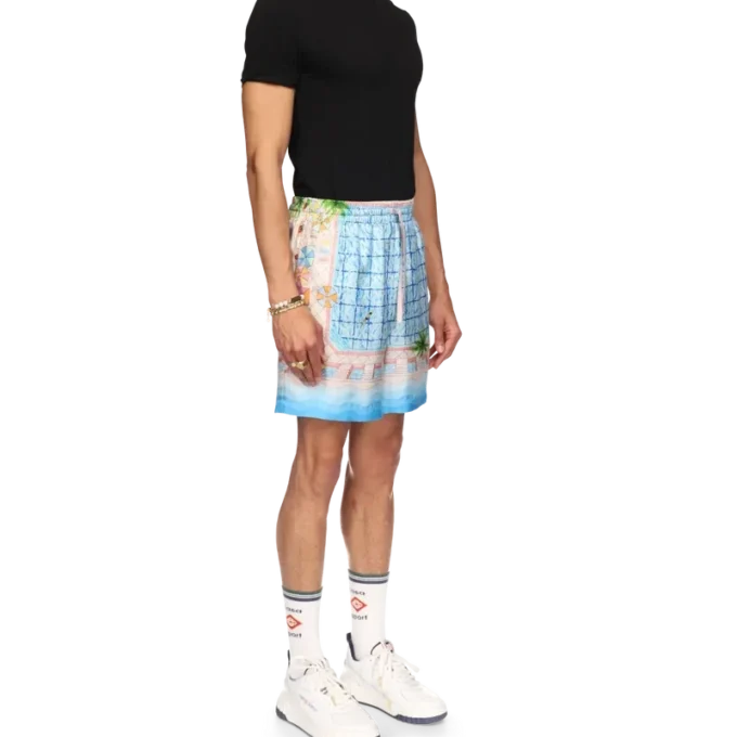 Le Plongeon Seidenshorts