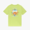 Lime Flower Court Icon Kurzarm-T-Shirt