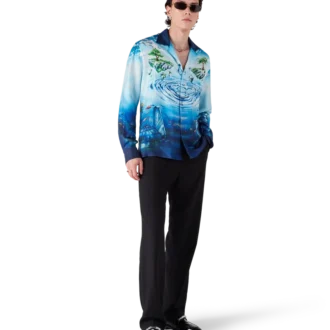 Lost Atlantis Langarm-Seidenhemd Lost Atlantis Langarm-Seidenhemd
