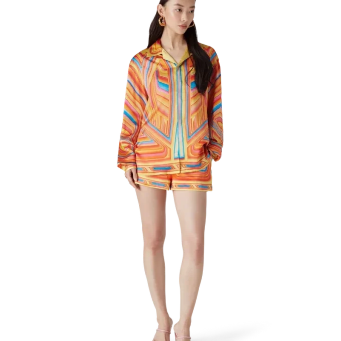 Low Rider Langarm-Seidenhemd Low Rider Langarm-Seidenhemd