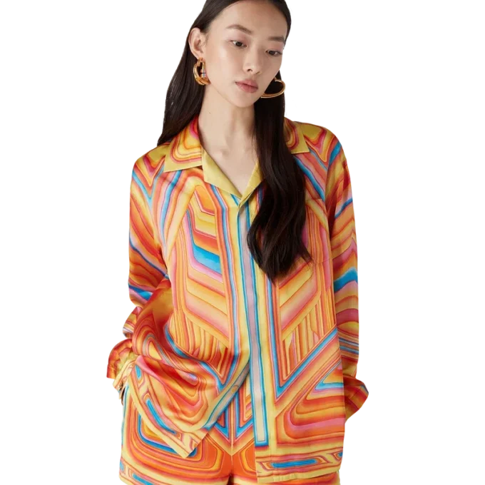 Low Rider Langarm-Seidenhemd Low Rider Langarm-Seidenhemd