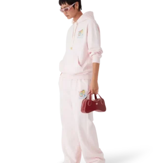 Manga Tennisball-Jogginghose mit offenem Saum