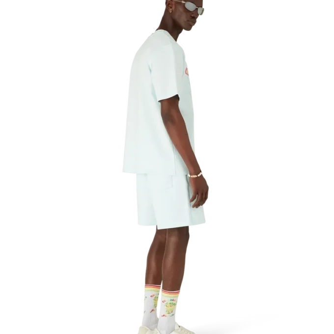 Manga-Tennisball-T-Shirt mit kurzen Shorts