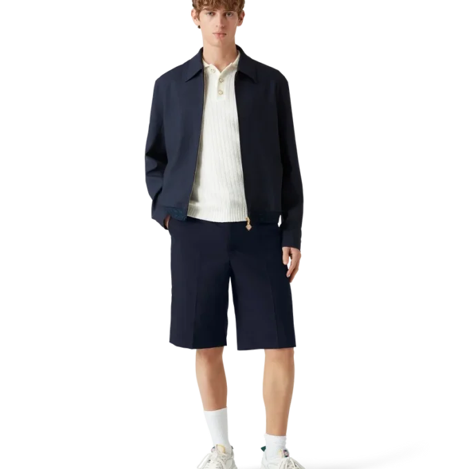 Maßgeschneiderte Shorts aus Wolle