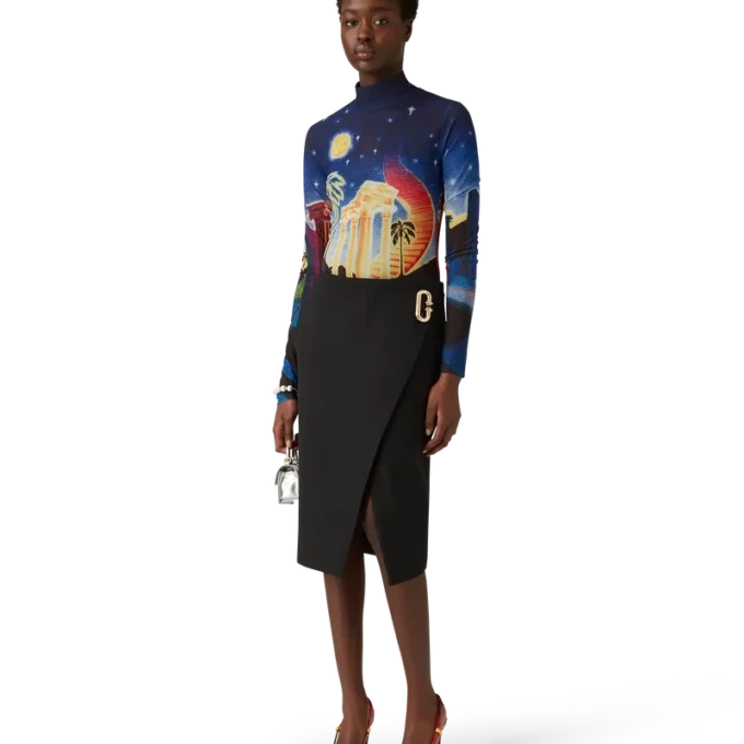 Chrome Arch Slingback-Pumps Chrome Arch Slingback-Pumps