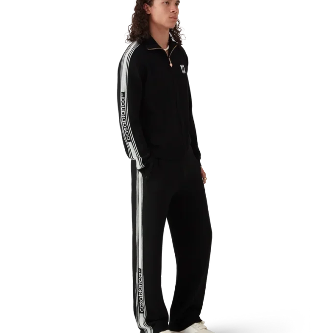 Merino-Strick-Trainingsjacke