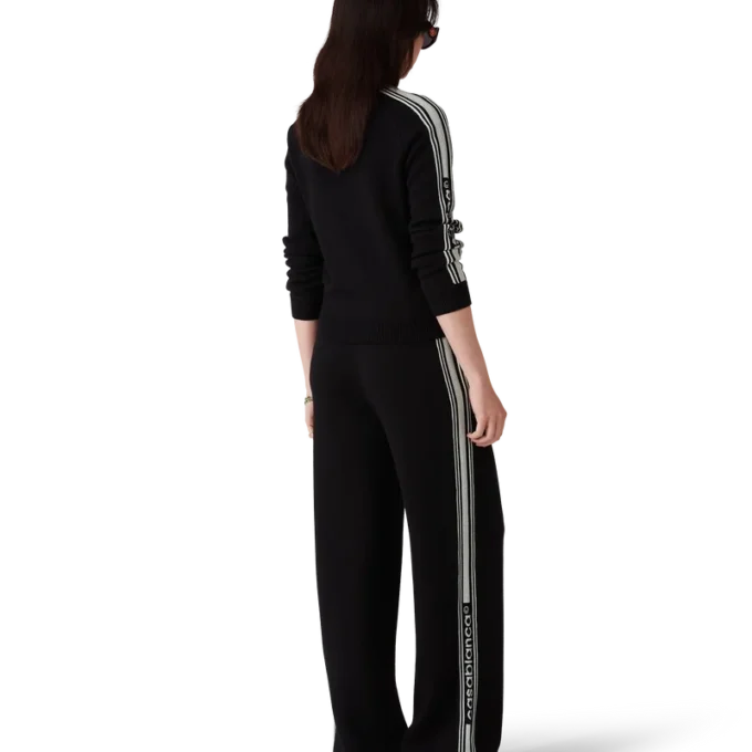 Merino-Strick-Trainingsjacke