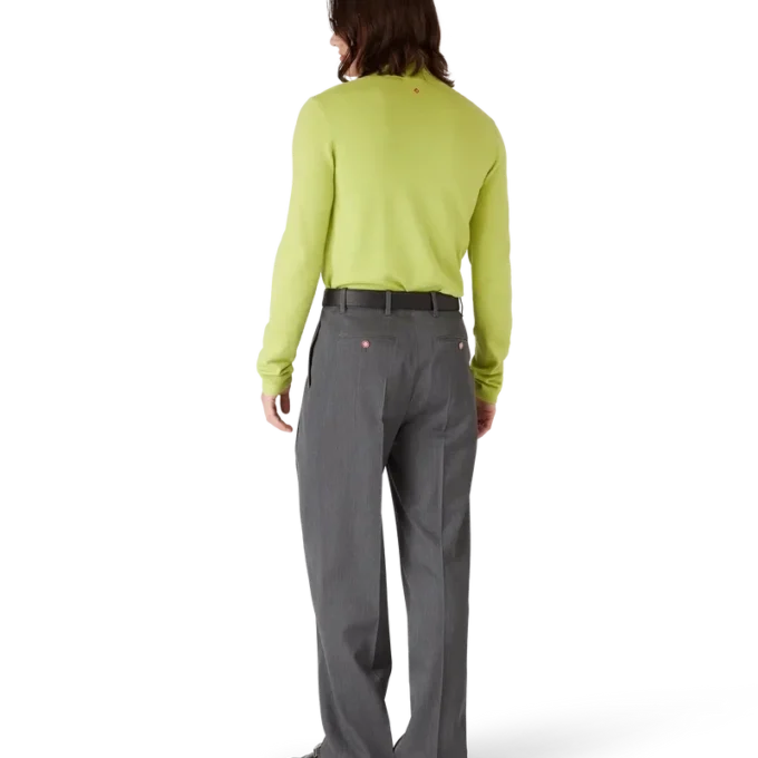 Merino-Top mit Rollkragen