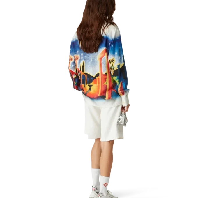 Midnight Acropolis Seidenhemd Midnight Acropolis Seidenhemd