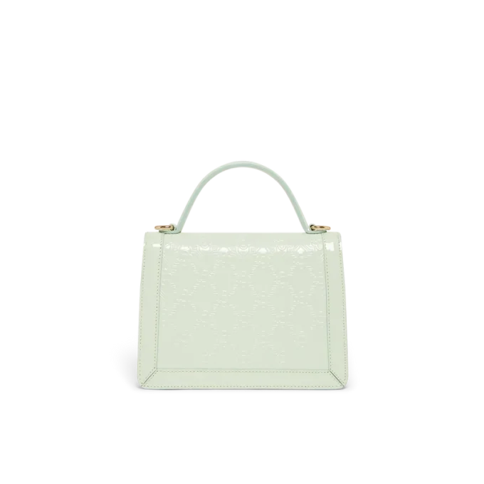 Mini-Jeanne-Tasche mit geprägtem Mint-Monogramm Mini-Jeanne-Tasche mit geprägtem Mint-Monogramm