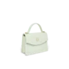 Mini-Jeanne-Tasche mit geprägtem Mint-Monogramm Mini-Jeanne-Tasche mit geprägtem Mint-Monogramm