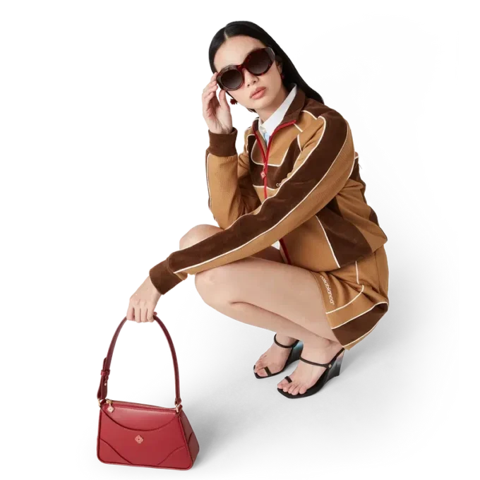 Minirock mit Chenille-Einsätzen Minirock mit Chenille-Einsätzen