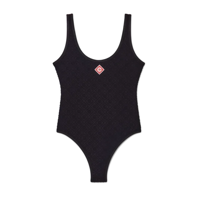 Monogram-Badeanzug Monogram-Badeanzug