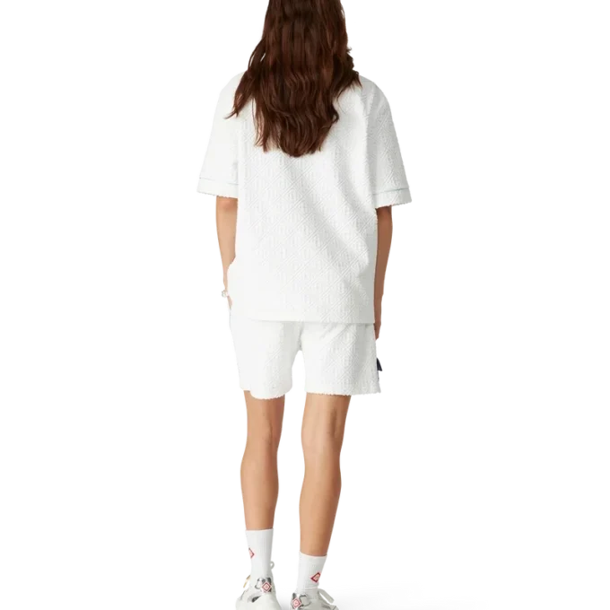 Monogram-Frottee-Hemd