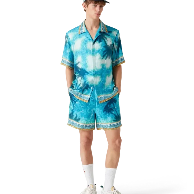 Monogram-Frottee-Schirmmütze Monogram-Frottee-Schirmmütze