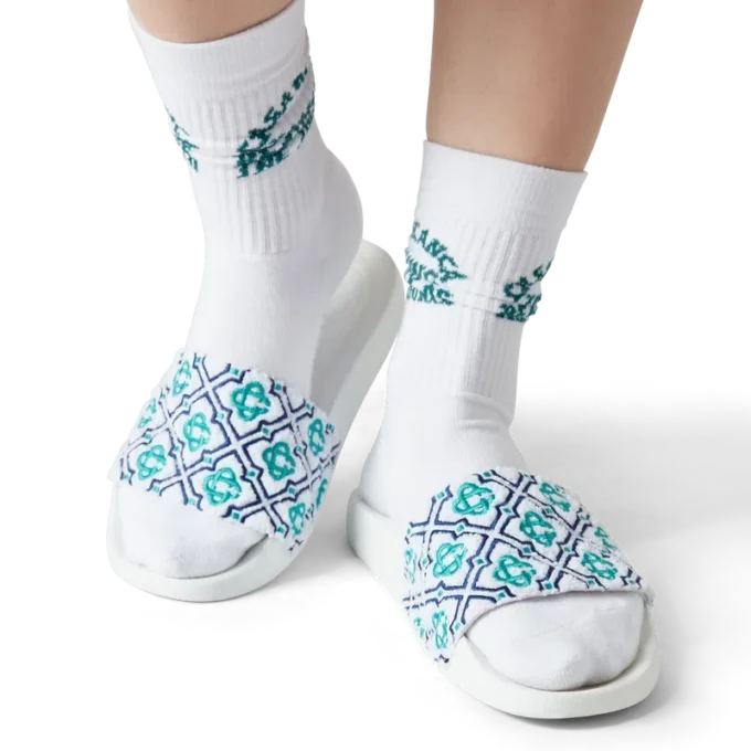 Monogram-Frottee-Slider für Damen Monogram-Frottee-Slider für Damen