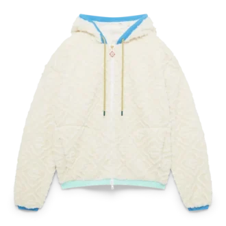 Monogram-Jacquard-Fleecejacke Monogram-Jacquard-Fleecejacke