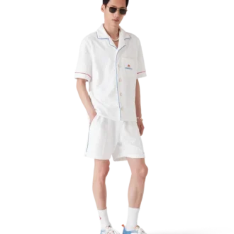 Monogram-Jacquard-Frottee-Shorts