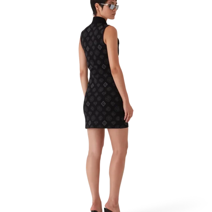 Monogram-Jacquard-Kleid