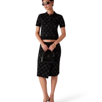 Monogram-Jacquard-Poloshirt